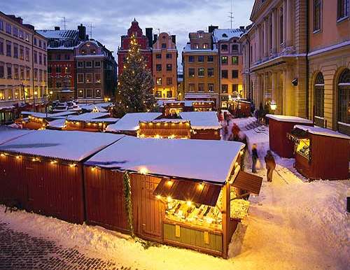 Weihnachtsmarkt in Schweden