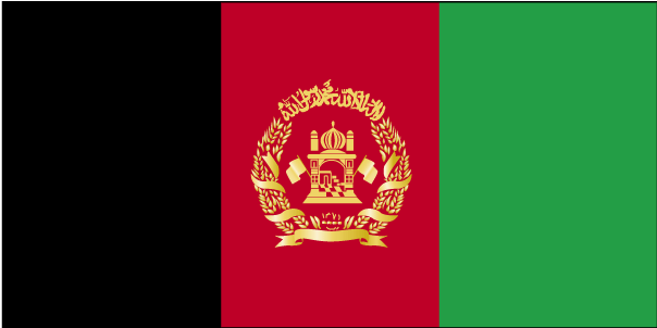 Klick auf Afghanistan Flagge um vergrssert zu sehen