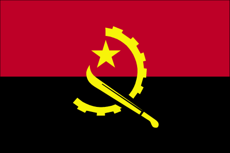 Klick auf Angola Flagge um vergrssert zu sehen