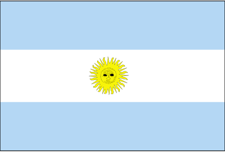 Klick auf Argentinien Flagge um vergrssert zu sehen