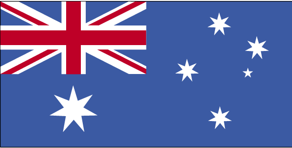 Klick auf Australien Flagge um vergrssert zu sehen