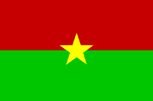Klick auf Burkina Faso Flagge um vergrssert zu sehen