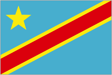 Klick auf Demokratische Republik Kongo-Flagge um vergrssert zu sehen