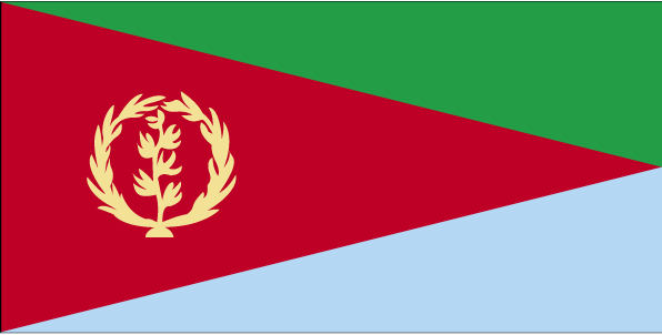 Klick auf Eritrea-Flagge um vergrssert zu sehen