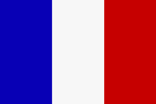 Fr mehr Info ber Frankreich - Flagge anklicken