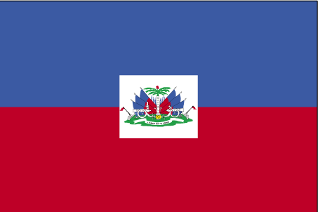 Fr mehr Info ber Haiti - Flagge anklicken