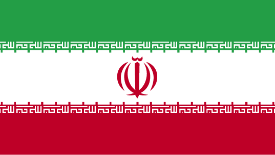 Fr mehr Info ber Iran - Flagge anklicken
