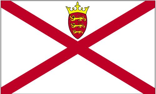 Fr mehr Info ber Jersey - Flagge anklicken