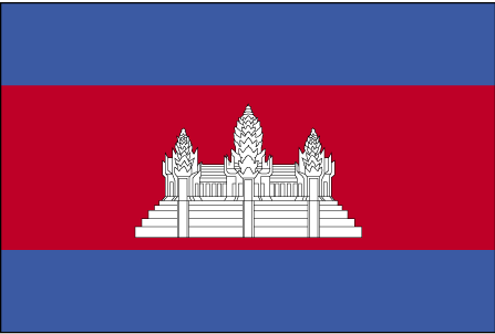 Fr mehr Info ber Kambodscha - Flagge anklicken