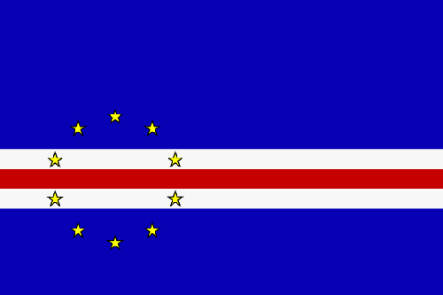 Fr mehr Info ber Kap Verde - Flagge anklicken