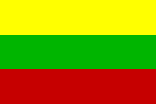 Fr mehr Info ber Litauen - Flagge anklicken