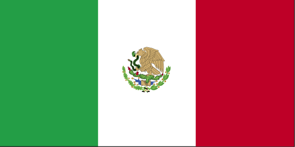 Fr mehr Info ber Mexiko - Flagge anklicken