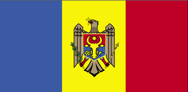 Fr mehr Info ber Moldova - Flagge anklicken
