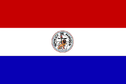 Fr mehr Info ber Paraguay - Flagge anklicken