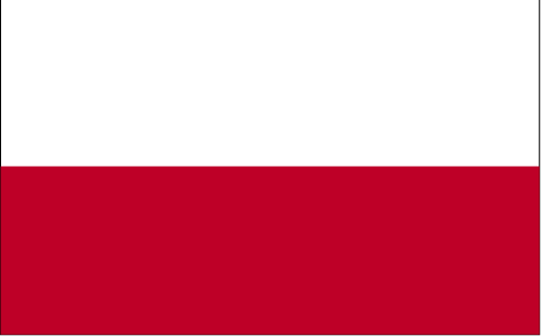 Fr mehr Info ber Polen - Flagge anklicken