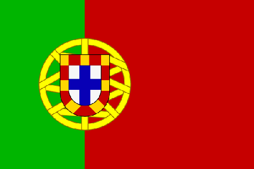 Fr mehr Info ber Portugal - Flagge anklicken