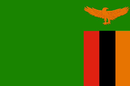 Fr mehr Info ber Sambia - Flagge anklicken