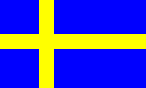 Fr mehr Info ber Schweden - Flagge anklicken