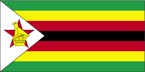 Fr mehr Info ber Simbabwe - Flagge anklicken