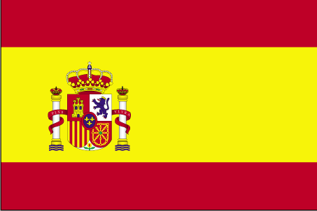 Fr mehr Info ber Spanien - Flagge anklicken
