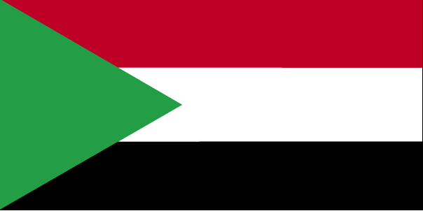 Fr mehr Info ber Sudan - Flagge anklicken