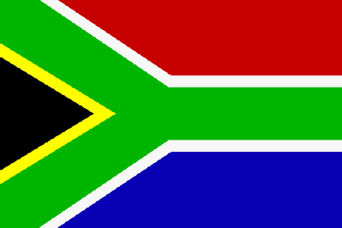 Fr mehr Info ber Sdafrika - Flagge anklicken