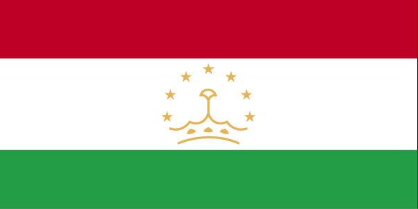 Fr mehr Info ber Tadschikistan - Flagge anklicken