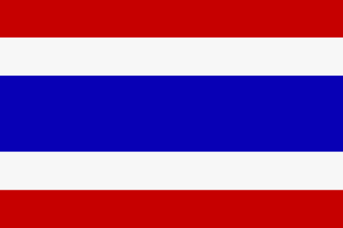 Fr mehr Info ber Thailand - Flagge anklicken
