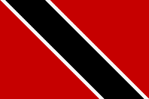 Fr mehr Info ber Trinidad und Tobago - Flagge anklicken