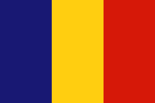 Fr mehr Info ber Tschad - Flagge anklicken
