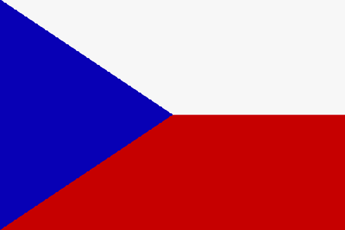 Fr mehr Info ber Tschechien - Flagge anklicken