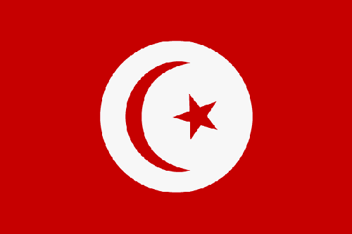 Fr mehr Info ber Tunesien - Flagge anklicken