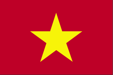 Fr mehr Info ber Vietnam - Flagge anklicken