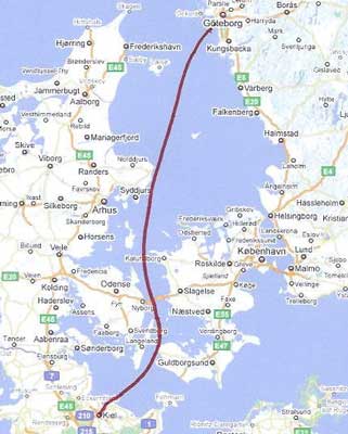 Fähre Kiel-Göteborg